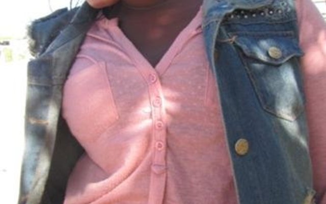 Andisiwe Wulana in haar matriekjaar (2014) in Gansbaai Academia 